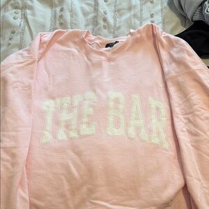 The Bar Pink Sweatshirt